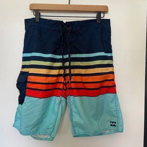 BILLABONG SUNSET COLOR BOARD SHORTS